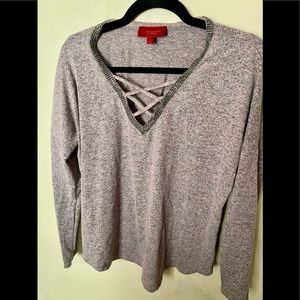 Jennifer Lopez Long sleeve sweater Large